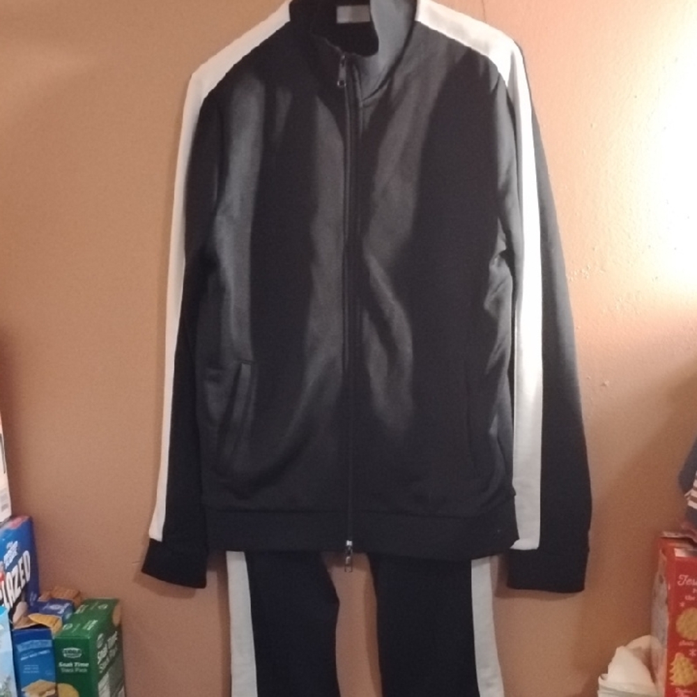 Vince Black and White Men's Suit